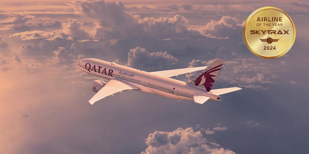 Qatar Airways 2024 Airline of the year