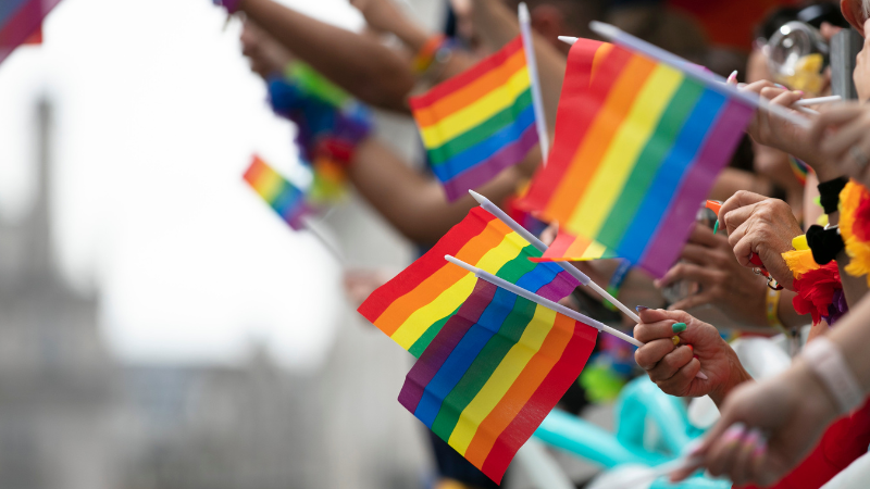 pride flags