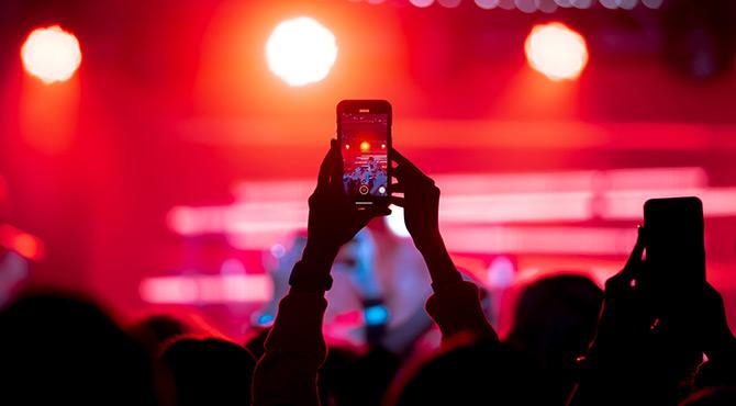 Music concert lights, entertainment travel