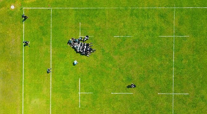 Rugby Player Sport Football Scrum