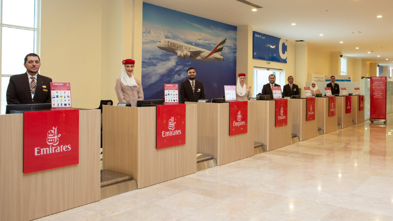 emirates premium economy check in